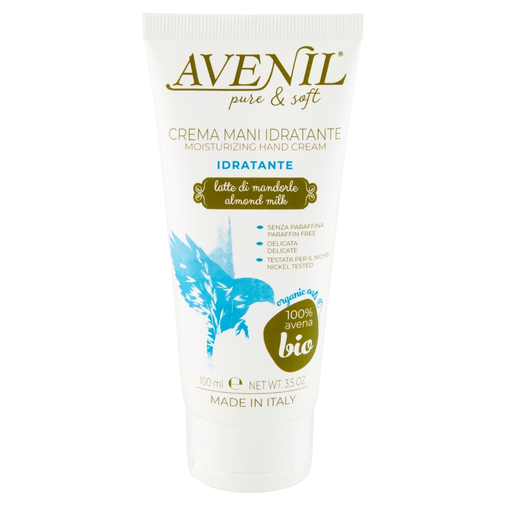 Avenil Pure & Soft Crema Mani Idratante latte di mandorle 100 ml